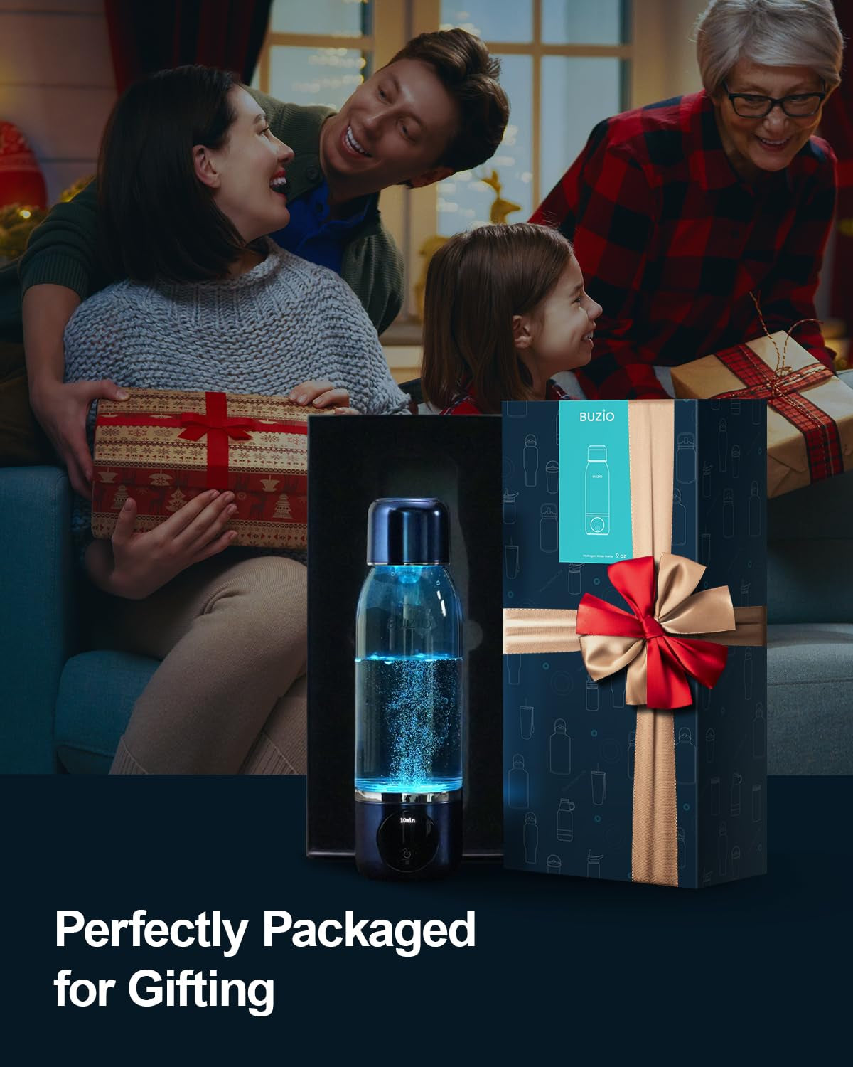 Hydrogen Water Bottle,  3800Ppb Hydrogen Water Bottles Generator Machine with Gen5 SPE/PEM Technology, Portable Athletic Performance Alkaline Water Bottle, with Dupont Membrane, OLED Display
